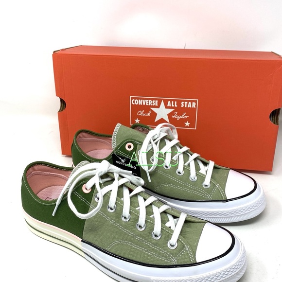 Converse Chuck 70 Low Canvas Street Sage Green Csaual Shoes Men’s Size 168931C - Picture 7 of 10